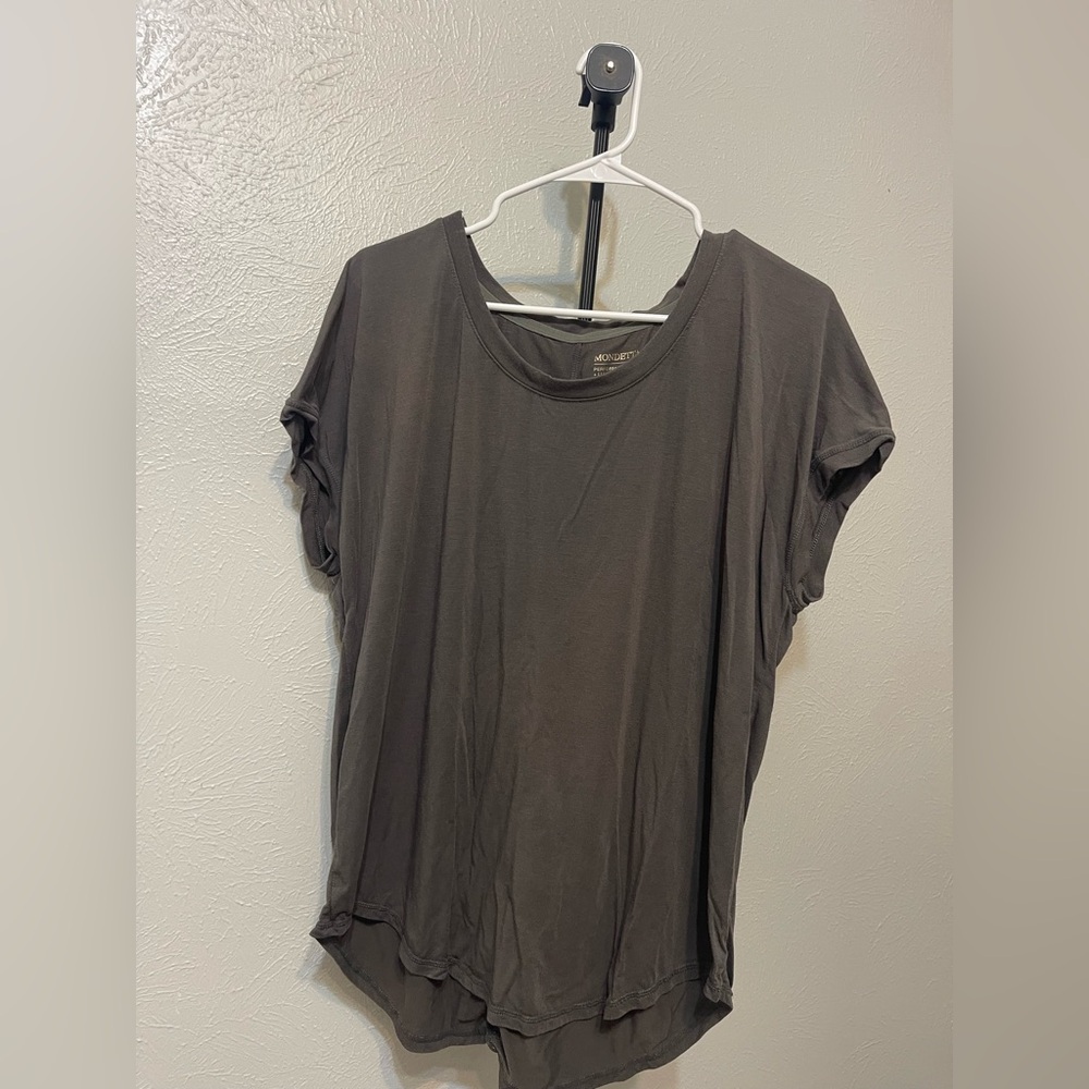 Mondetta Women's Charcoal Short Sleeve Tee